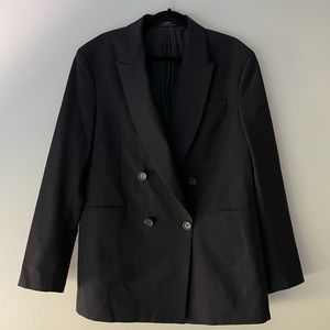 Oversized Black Zara Blazer